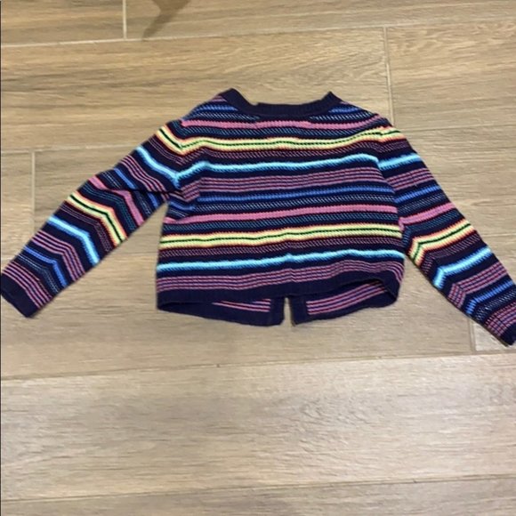 Tommy Hilfiger Kids Girl Knit Striped Cardigan Pink Leggings Outfit Size 2-3T - Picture 5 of 9